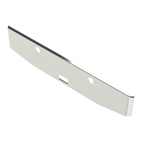Another angle of Kenworth W900B, W900L 16" tapered chrome bumper