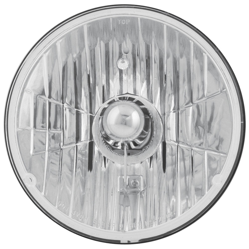 7" Round Halogen Headlamp with H4 Bulb