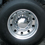 Chrome ABS Rear Axle Cover with 33mm Nut Covers