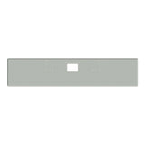 Peterbilt 357, 378, 379 20" Boxed End Chrome Bumper