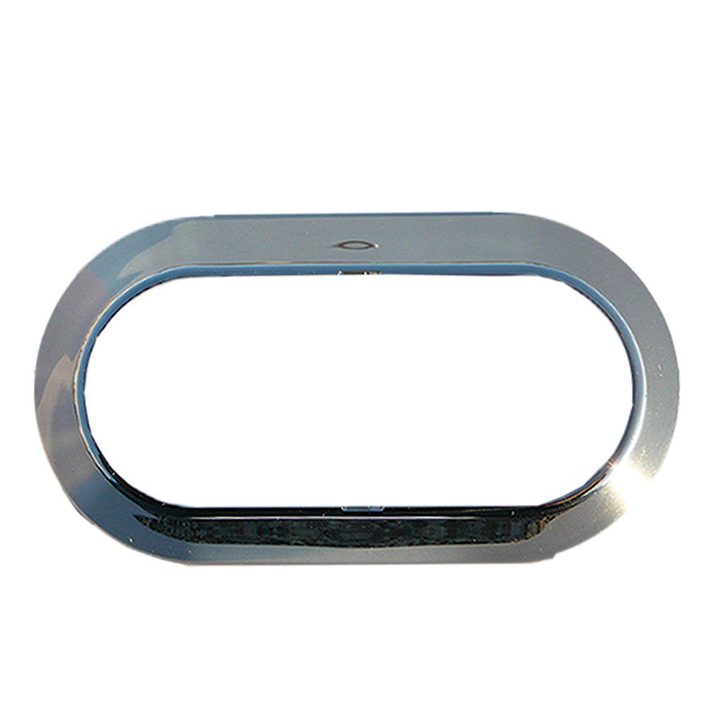 Chrome Oval Challenger Light Bezel