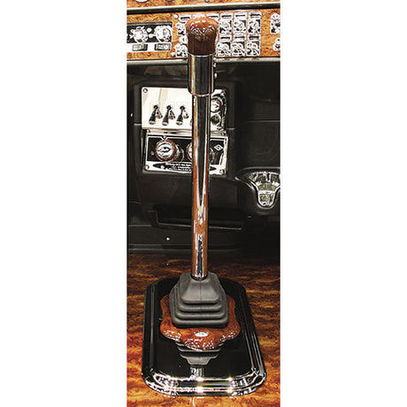 Shift lever cover assembly kit with gearshift knob 18" sleeve