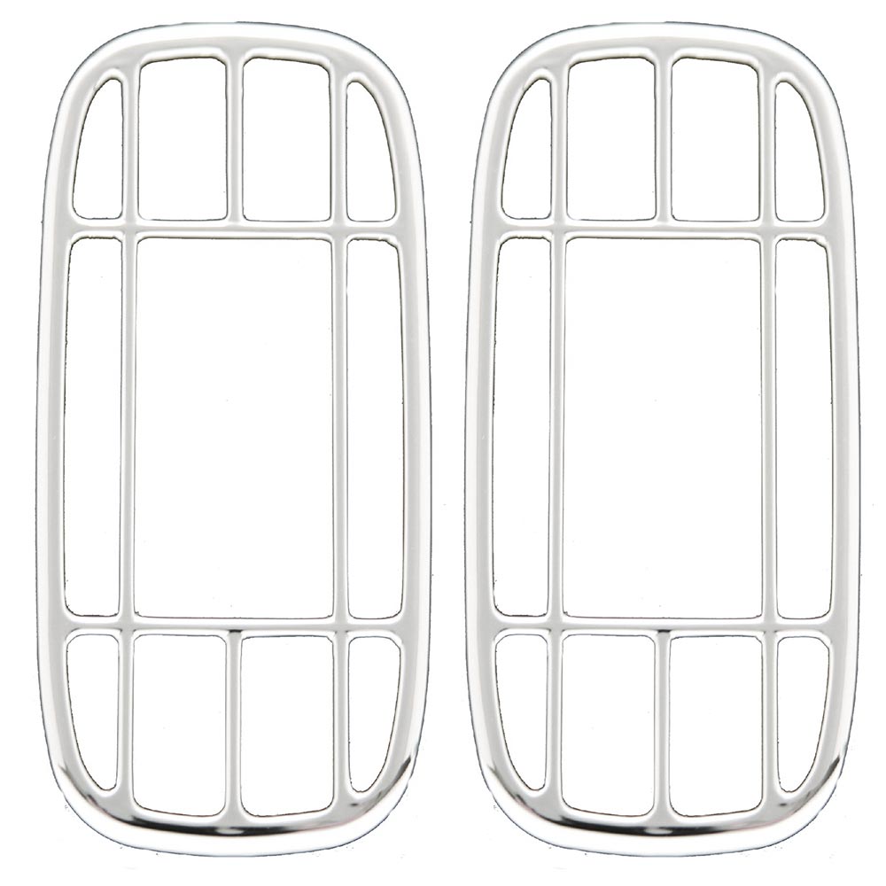 Peterbilt 2006+ Chrome Vent Covers (PR)