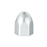 1/2" X 15/16" Chrome Plastic Bullet Nut Cover - Push on 10 pack