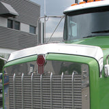 Kenworth T800 Stainless Hood Shield Bug Deflector