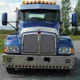 Kenworth T300 Stainless Hood Shield Bug Deflector