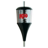 K40 Plus Series 6000 Watt Black Trucker Antenna with Chrome Coil