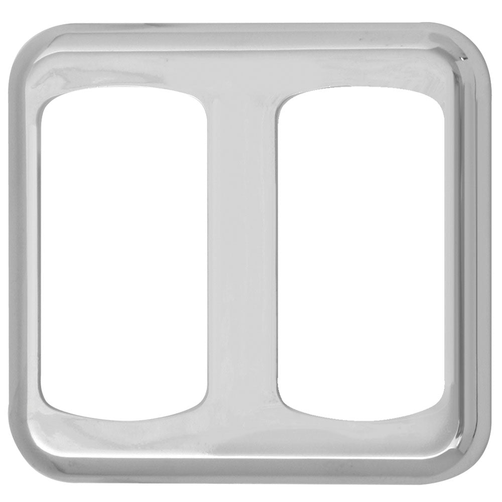 Chrome Plastic Drivers Power Window Switch Bezel
