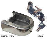 Lock-On Fuel Cap 3-1/2" Filler Neck for Kenworth, International, Volvo, Mack