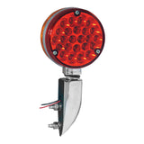 Chrome Mounting Bracket for Pedestal Light