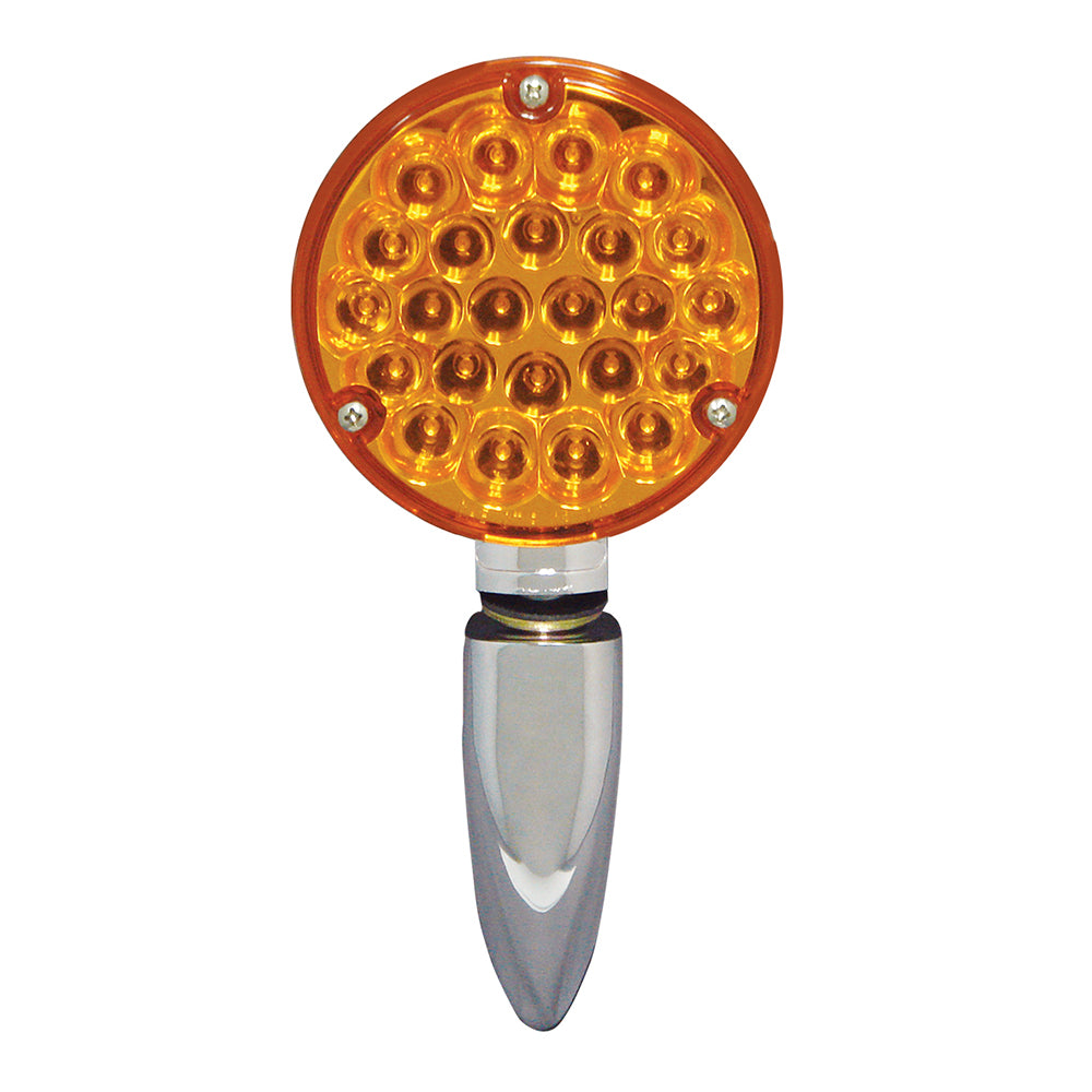 Chrome Mounting Bracket for Pedestal Light
