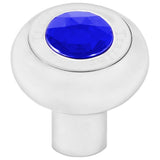Screw On Chrome Trailer Knob with Jewel