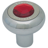 Screw On Chrome Tractor Knob with Jewel