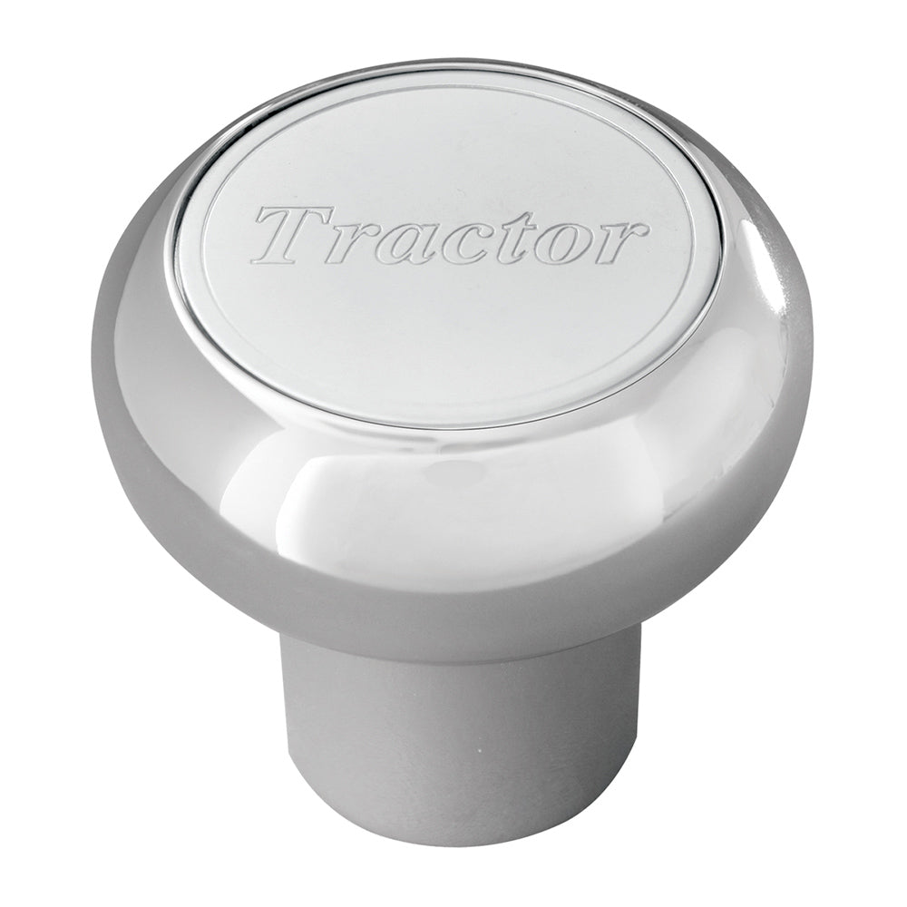 Chrome Aluminum Tractor and Trailer Air Valve Knobs