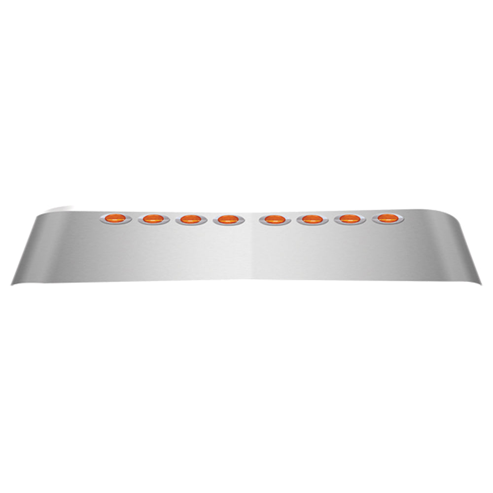 Volvo VN, VT 17" Gangster Visor with Light Cutouts