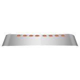 Volvo VN, VT 17" Gangster Visor with Light Cutouts