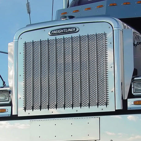 Freightliner logo punched grill for semi trucks