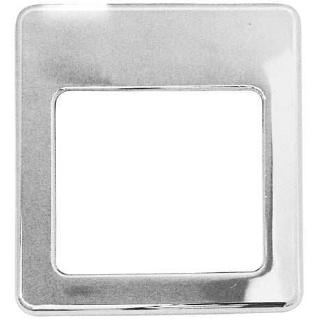 Western Star chrome dome light cover, close-up