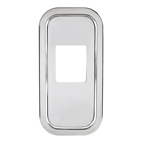 Peterbilt shift plate cover 5 3/4" x 4 7/8" for semi trucks (variant 2)