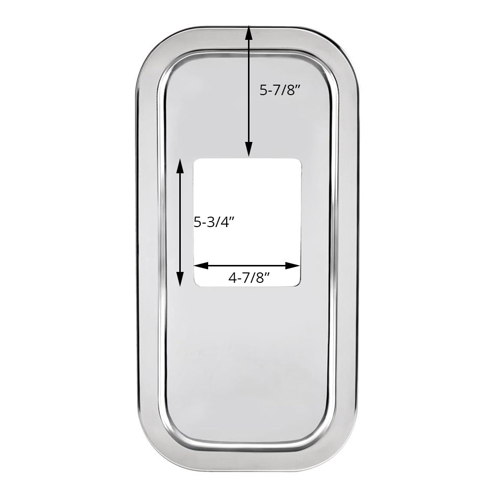 Peterbilt Shift Plate Cover 5 3/4" x 4 7/8"