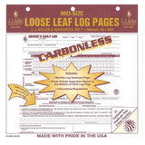 Mid-Size Daily Log Loose Leaf (Carbonless Copy)