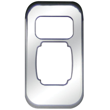 Peterbilt 2005+ chrome dimmer switch cover for semi trucks