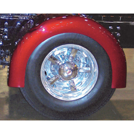 Fiberglass standard single axle rear fenders