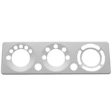 Peterbilt 2006+ AC Knob Control Plate