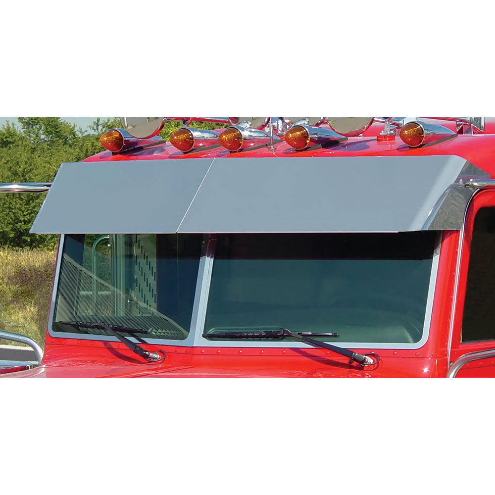 Peterbilt Flat Top 13.5" Blind Mount Visor (2005+)