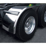 66" Stainless Steel Half Tandem Fenders