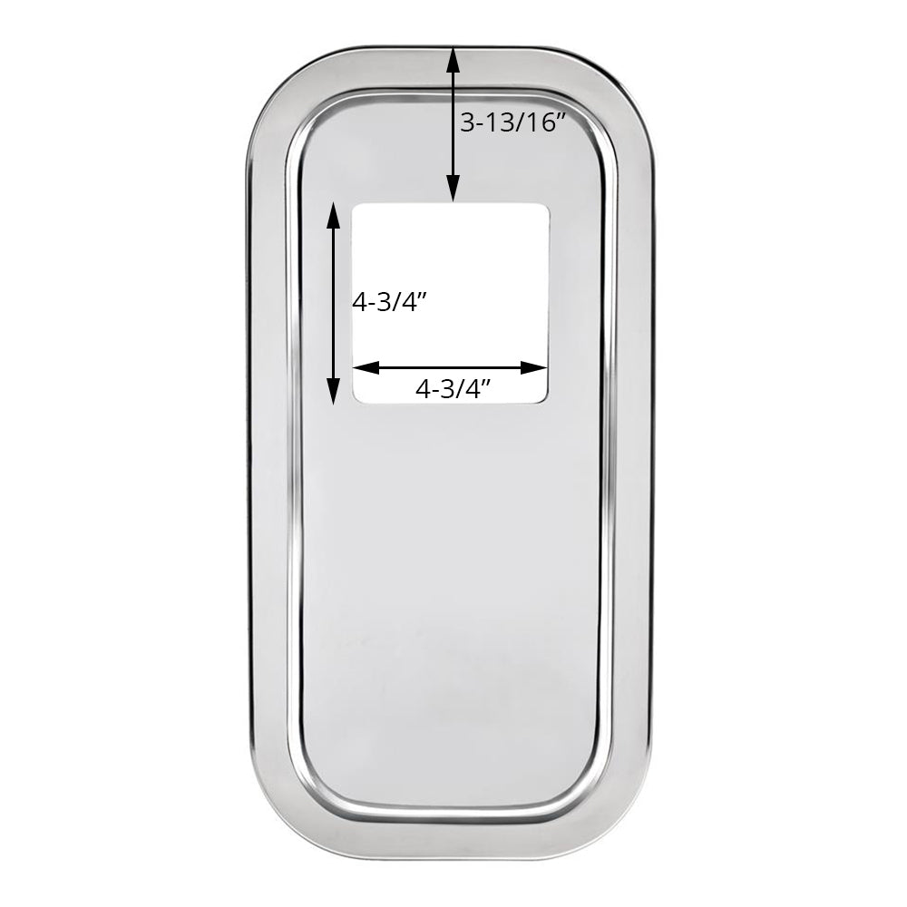 Peterbilt Stainless Steel Shift Plate Cover
