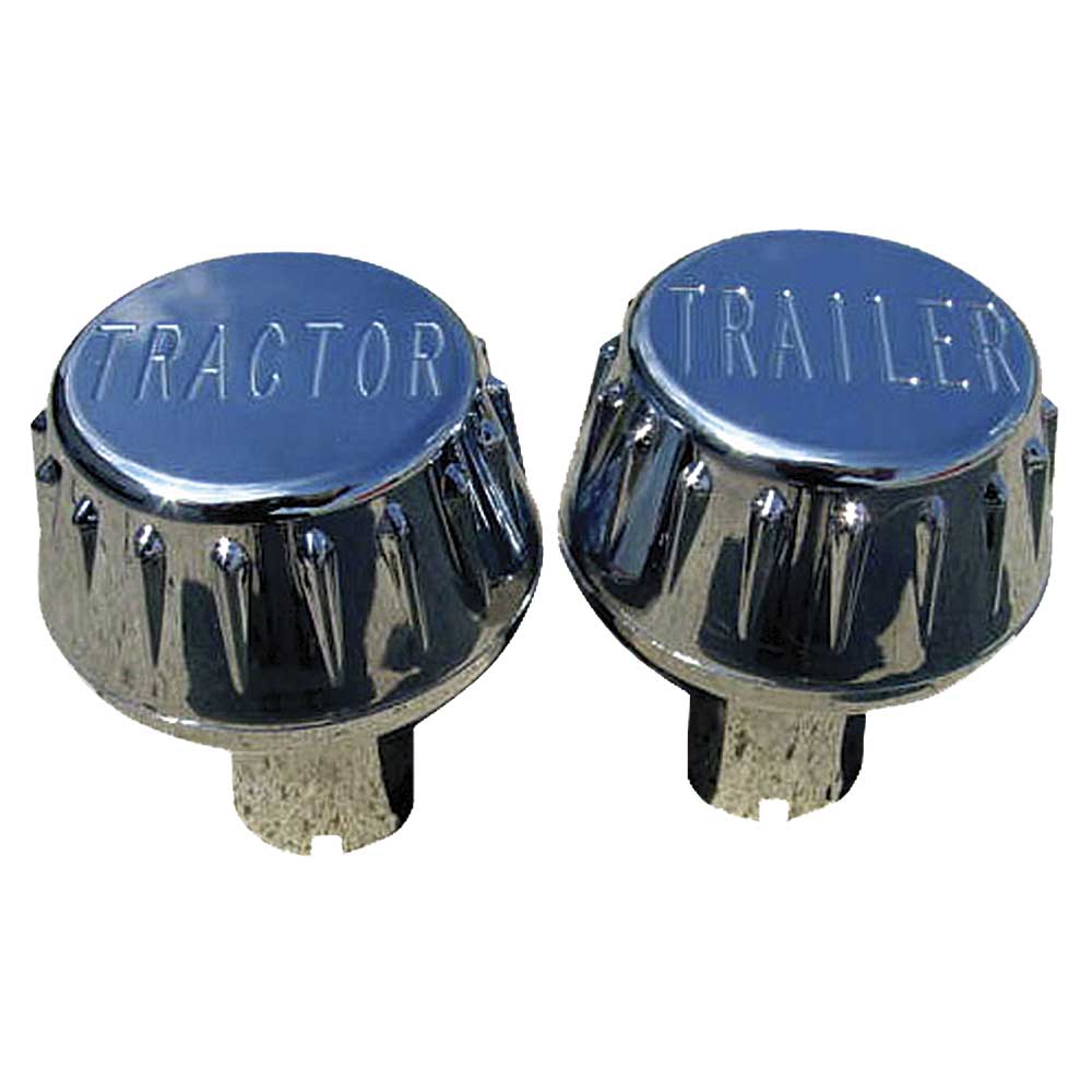 Ribbed Tractor and Trailer Air Valve Knobs