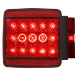4-1/4" Red 15 LED Spyder Stop/Turn/Tail Light