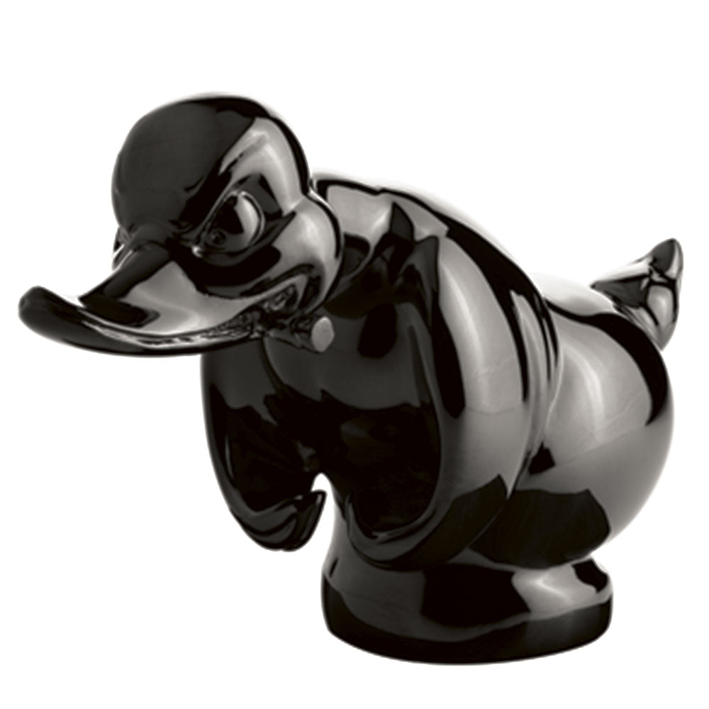 Black Rubber Duck Hood Ornament