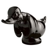 Black Rubber Duck Hood Ornament