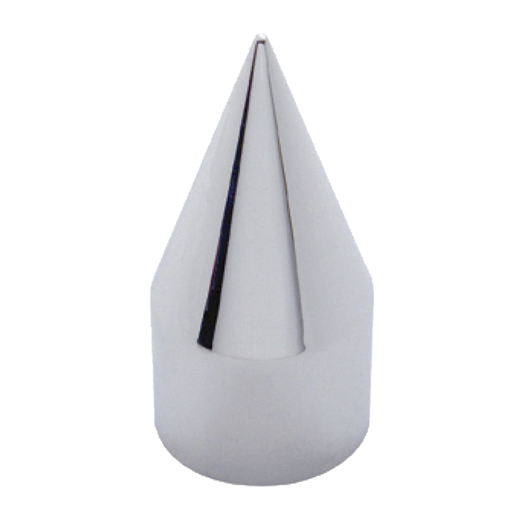 1-1/2" Chrome Plastic Spike Nut Cover - Push On