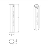 33mm Lug Nut Cover Tool for Plastic Lug Nuts