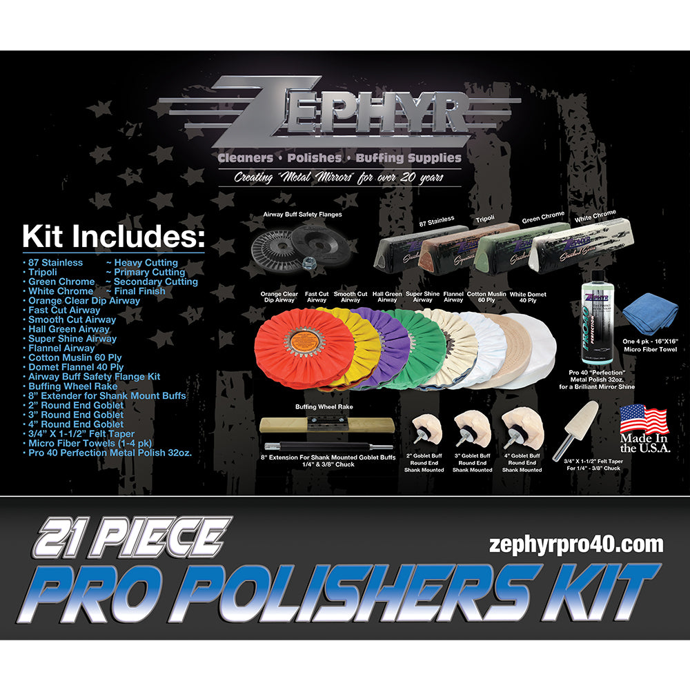 Zephyr Professional Polisher Starter Kit