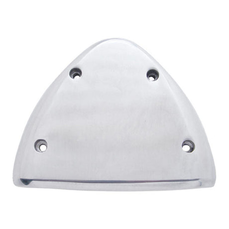 Peterbilt aluminum headlight turn signal cover kit, close-up