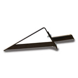 Universal Black Steel Triangular Mounting Bracket