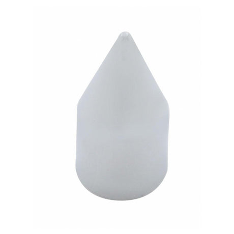 1/2" Chrome plastic spike lug nut cover - push on