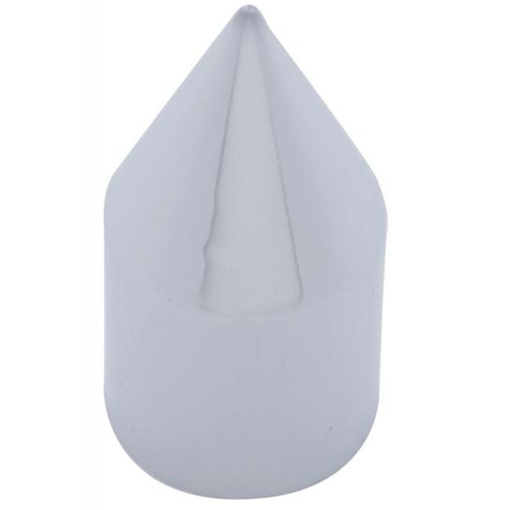 1 1/8" Chrome Plastic Spike Nut Cover - Push On