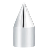 1 1/8" Chrome Plastic Spike Nut Cover - Push On