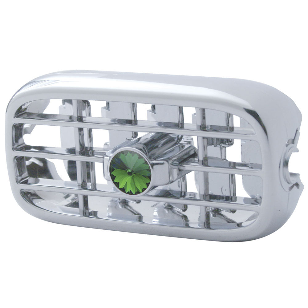 Peterbilt Chrome A/C Vent with Jewel