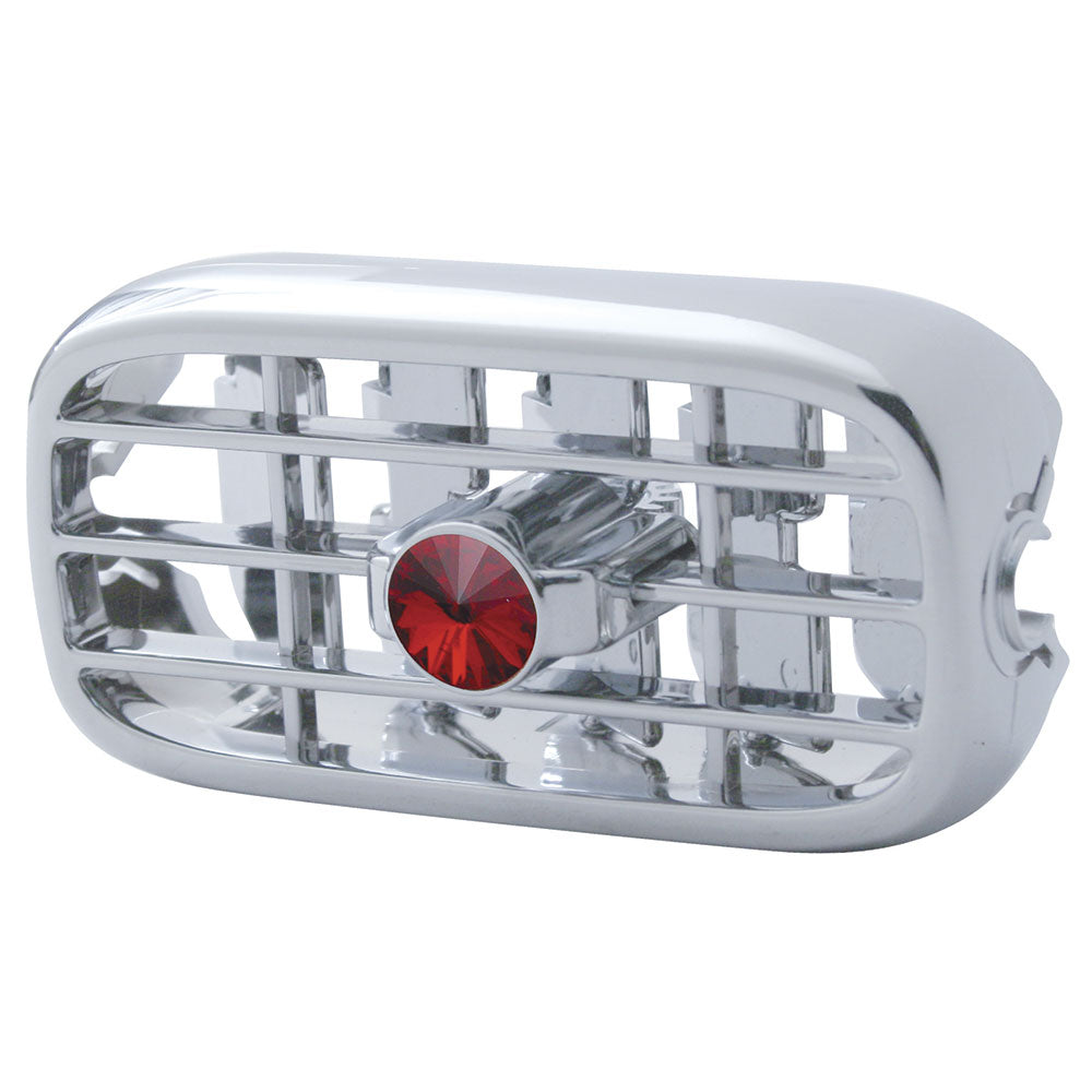 Peterbilt Chrome A/C Vent with Jewel