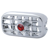 Peterbilt Chrome A/C Vent with Jewel