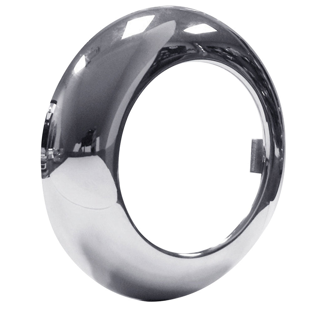 2-1/2" Chrome Twist-on Light Bezel
