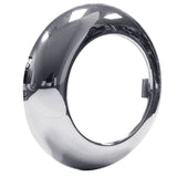 2-1/2" Chrome Twist-on Light Bezel