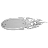 Peterbilt 3D Chrome Flame Logo Trim