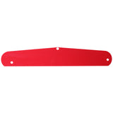 Red Freightliner Mud Flap Weight Insert 4" x 24"